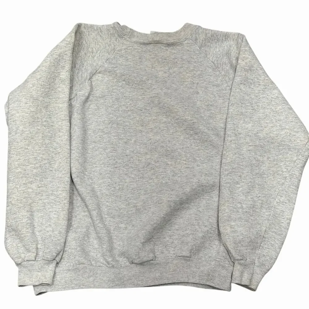 Vtg Rare 80’s University of Hawaii Hanes Fleece Crewneck Sweater Size Large